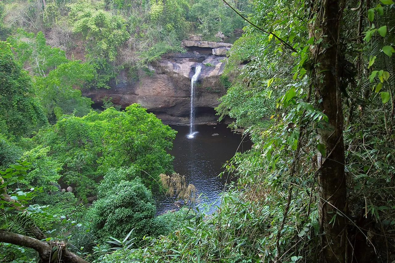 Haew Suwat waterfall in Khao Yai
