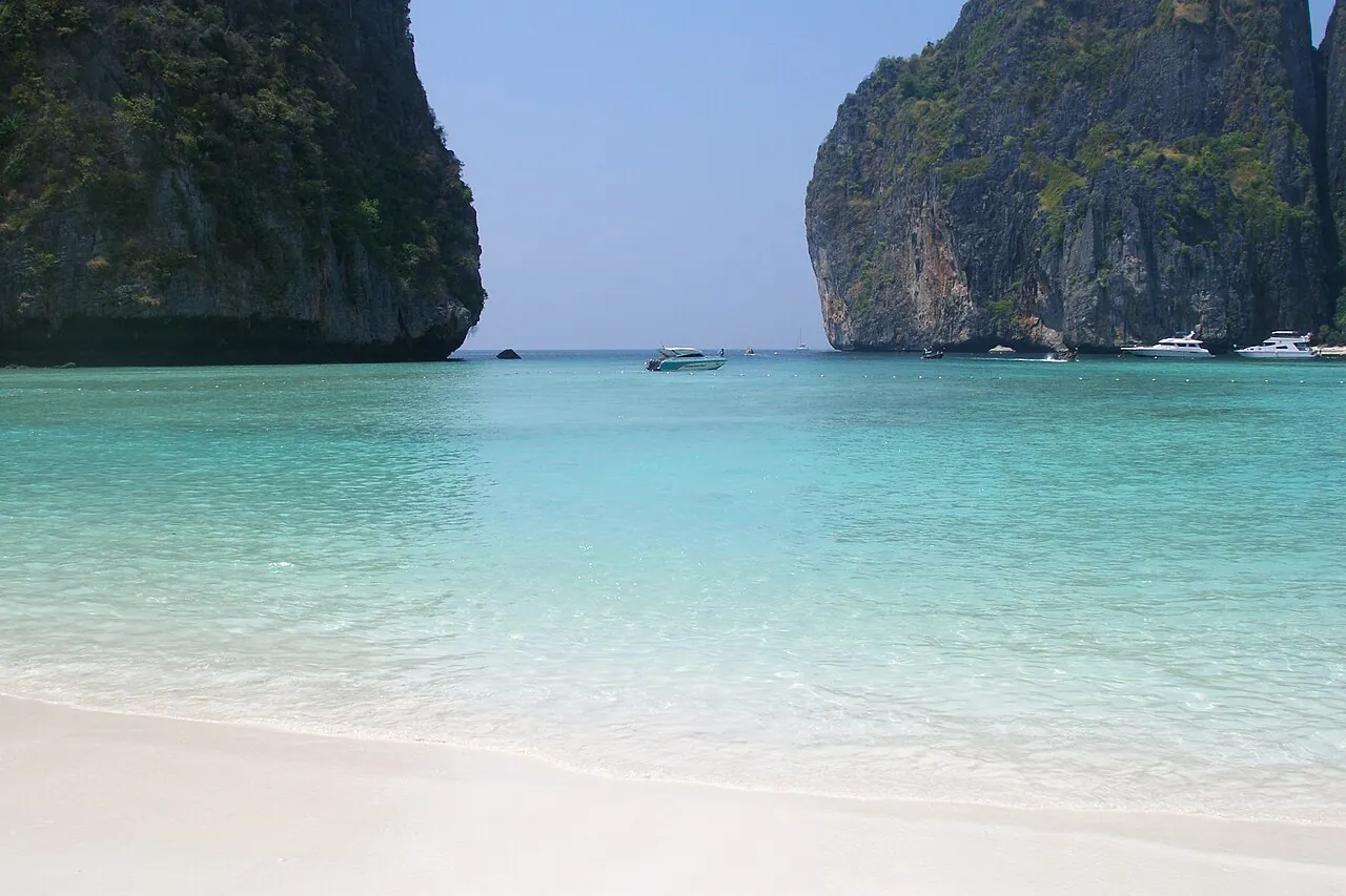 Maya Bay in the Phi Phi islands