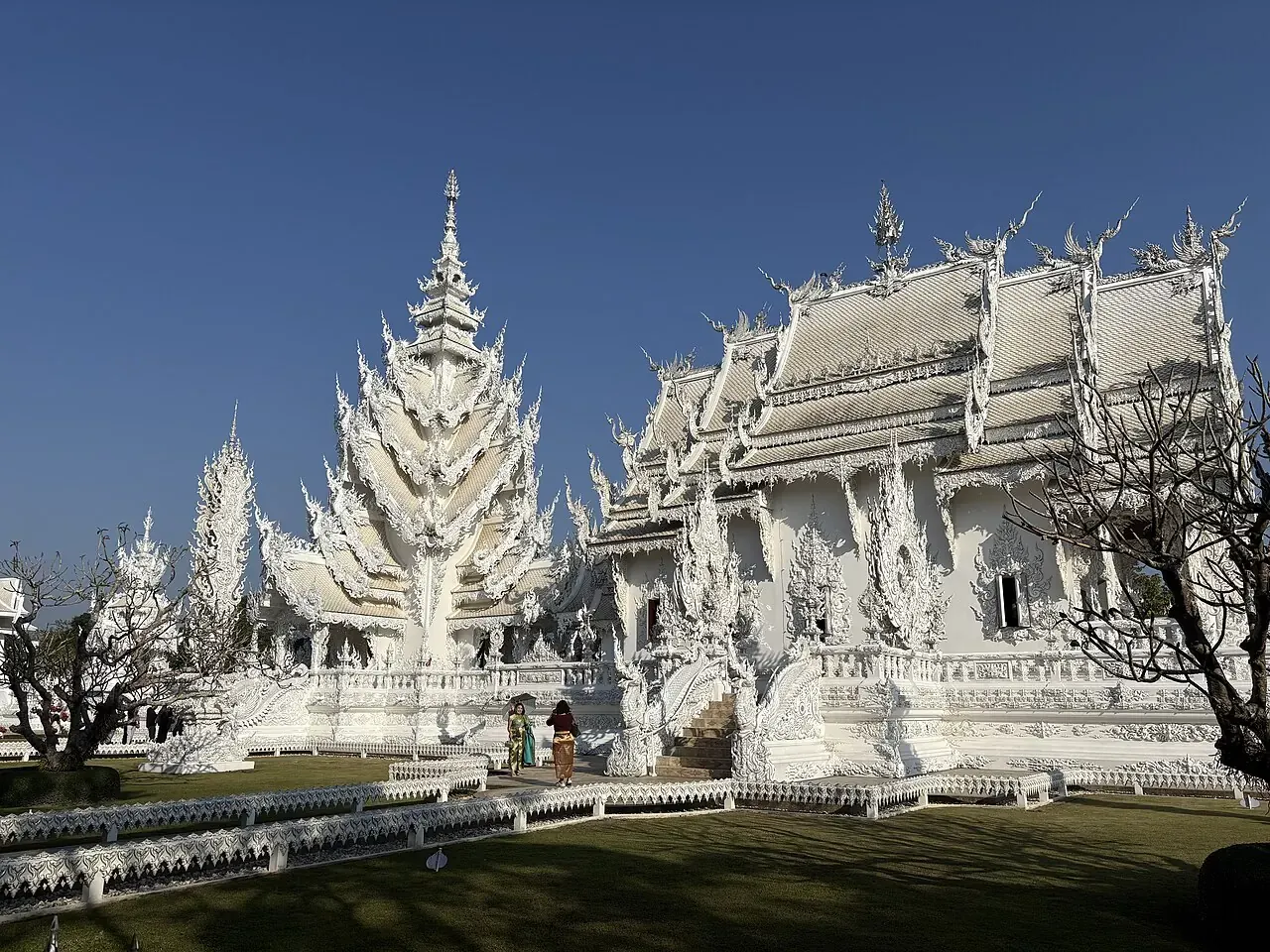 Wat Rong Khun White Temple in Chiang Rai